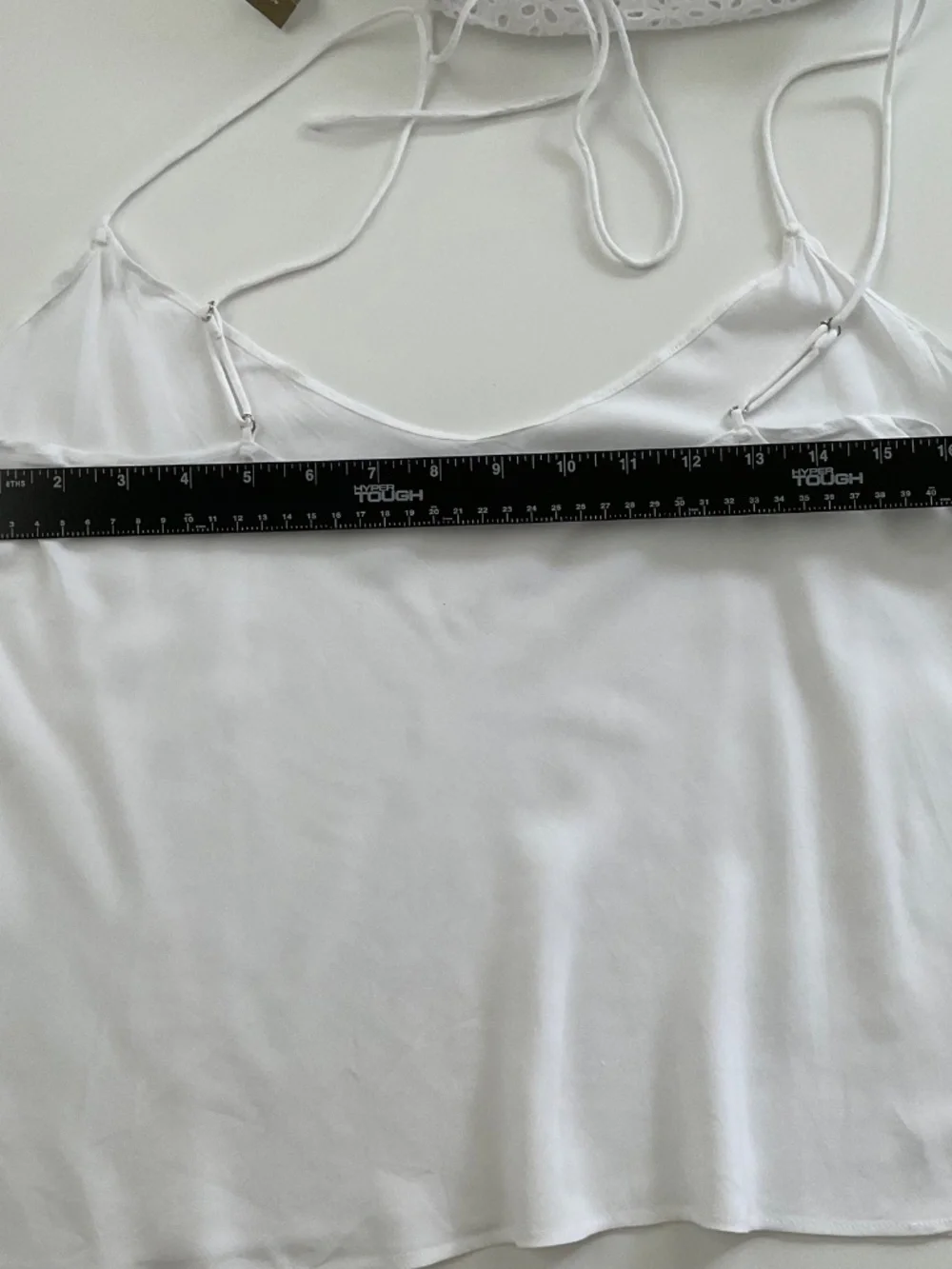 J.Crew Puff-Sleeve Eyelet Top & Cami Set Sz 8 White Romantic Boho Chic NWT